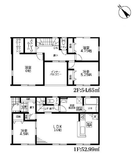 加須市南大桑　全７棟　４号棟