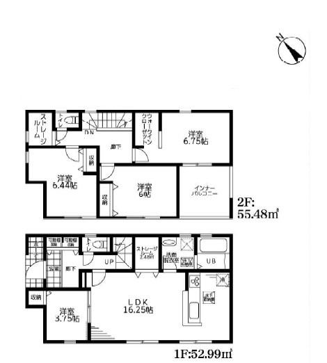 加須市南大桑　全７棟　６号棟