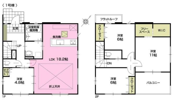 KIS白岡市小久喜１８期　１号棟