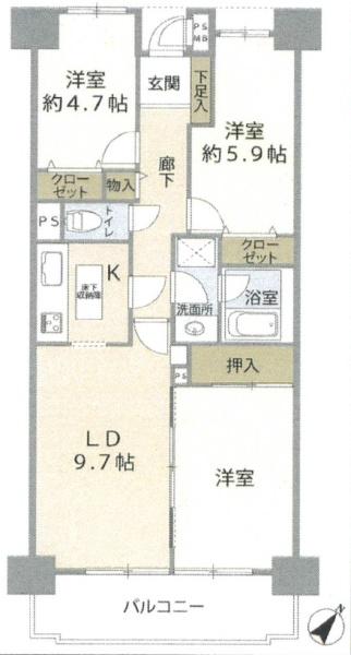 ライオンズガーデン花崎Ｊ棟