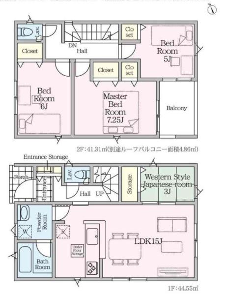 加須市南町　第３　全３棟　２号棟