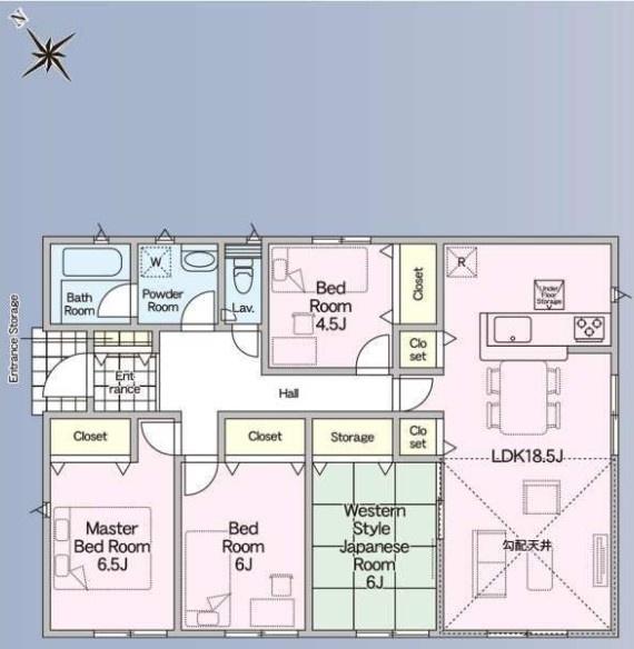 加須市馬内第３　全４棟　２号棟