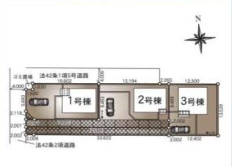 幸手市西第７　全３棟　３号棟