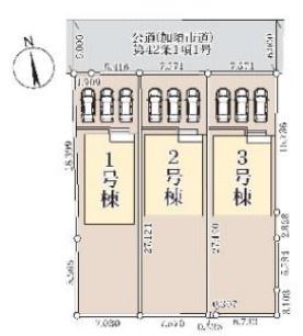加須不動岡　全３棟　３号棟