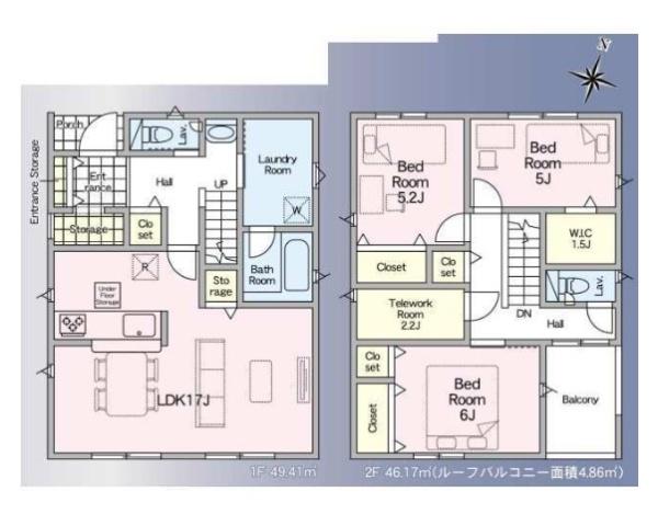 幸手市南　第９　全２棟　３号棟