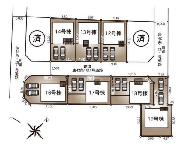 宮代町百間第８　２期　全９棟　１６号棟