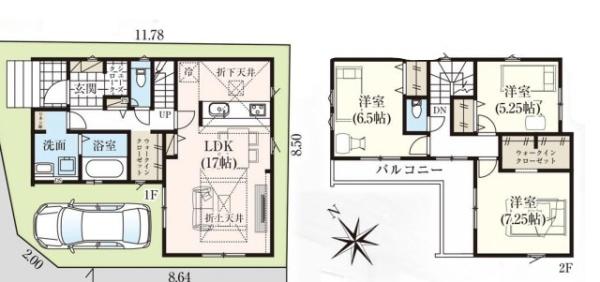 GRAFARE宮代町本田４期　全１棟