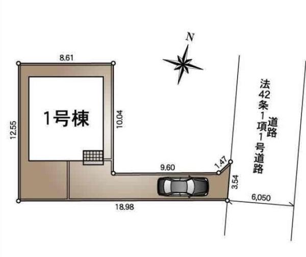 久喜市栗原第１２　全１棟　１号棟