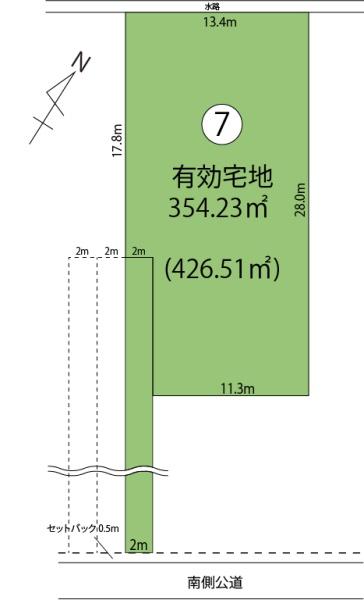 白岡市千駄野土地７