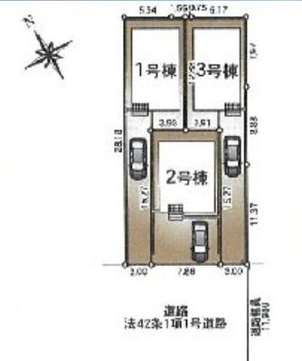 久喜市吉羽第９　全３棟　１号棟