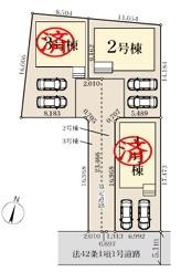 白岡市白岡７期　全３棟　２号棟