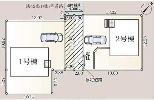 白岡市小久喜第１５　全２棟　２号棟
