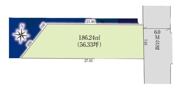白岡市西９期　全１区画