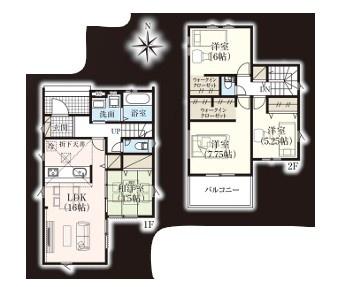 久喜市栗橋東９期　全２棟　２号棟