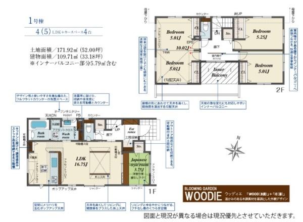 幸手市緑台１丁目７期　全１棟　１号棟