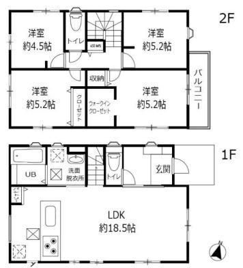 福岡市東区香住ヶ丘３丁目の中古一戸建