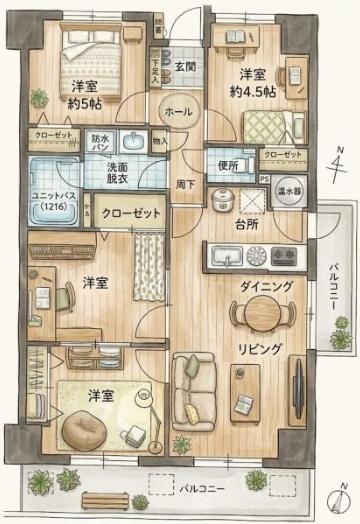 ロワールマンション和白5