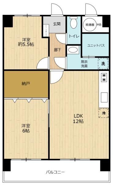ロワールマンション箱崎2