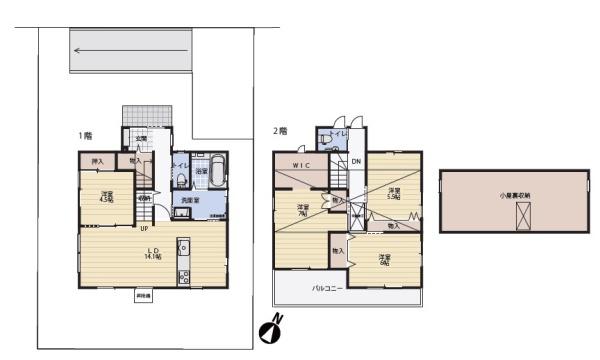 伊勢原市下糟屋の中古一戸建