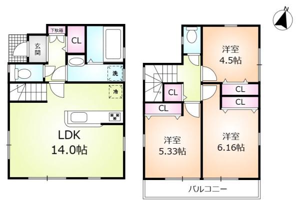 横須賀市粟田１丁目の新築一戸建