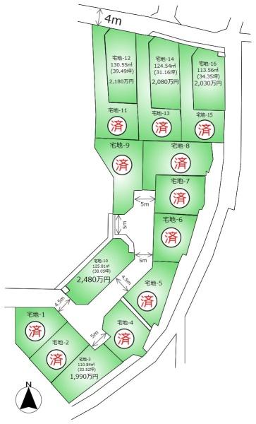 綾瀬市小園の土地