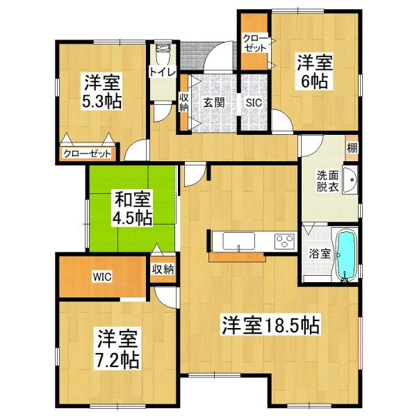 加布里新築平屋住宅