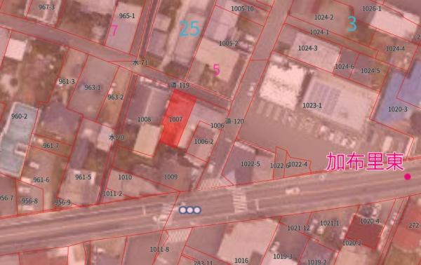 糸島市加布里５丁目の土地