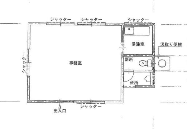 糸島市志摩御床事務所・倉庫