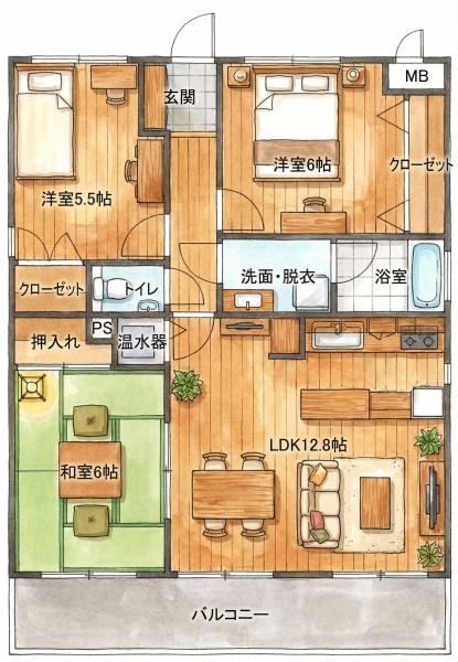 三愛シティライフ周船寺駅2