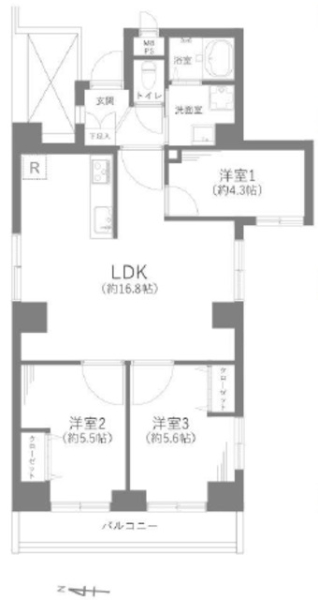 マンション草加旭園