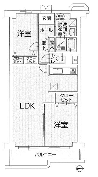 西ノ京スカイハイツC棟