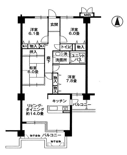 サンシティ桂坂参番館