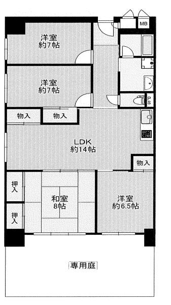 桂川ハイツ４号館