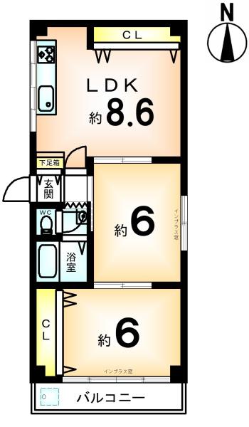 シャルマン白梅町ハイツ