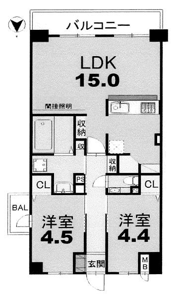 三条麩屋町アーバンライフ(間取り)