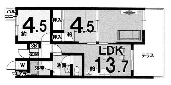 テラスハイツ鳴滝