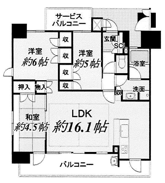 ル・パルトネール京都丹波口