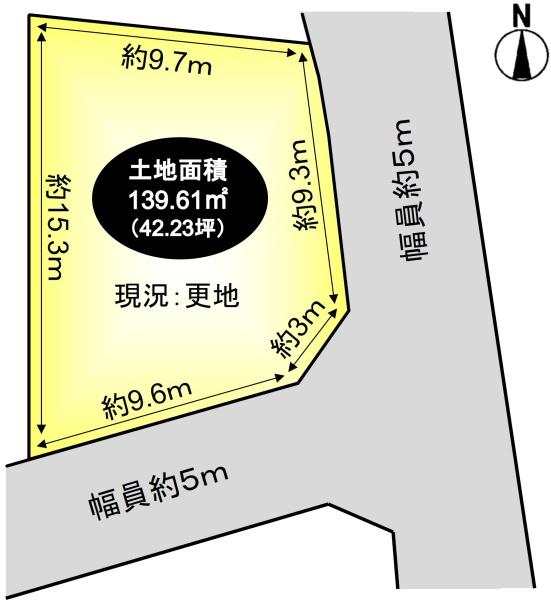 京都市西京区山田平尾町の土地
