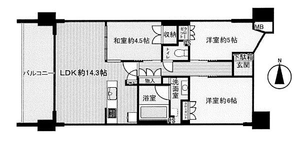 四条烏丸クロスマーク