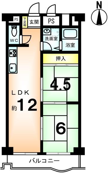 吉祥院ガーデンハイツＥ棟
