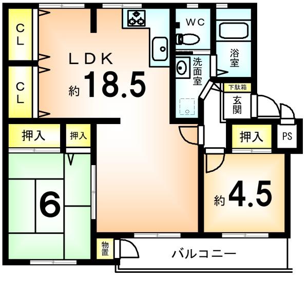 メゾン神足４号棟
