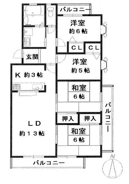 ハイラーク双ヶ丘参番館
