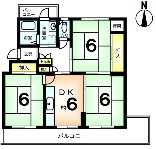 円明寺ヶ丘団地Ｎ棟