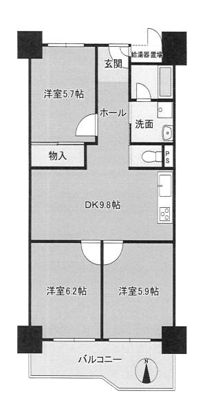 桂川ハイツ１号館