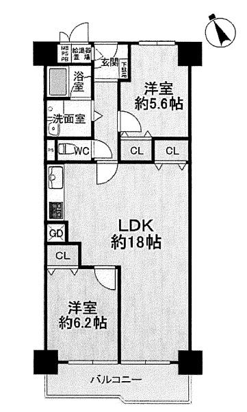 桂川ハイツ２号館