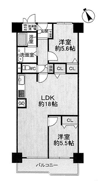 桂川ハイツ２号館