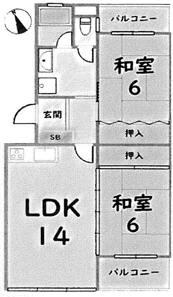 嵐山ロイアルハイツ６号棟
