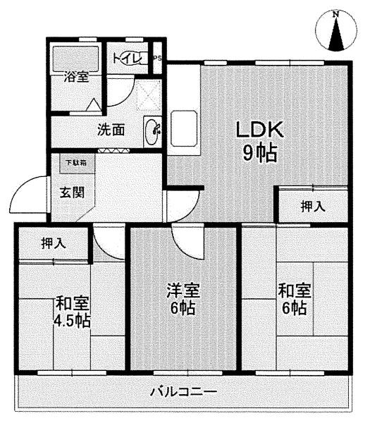醍醐上ノ山団地A3棟
