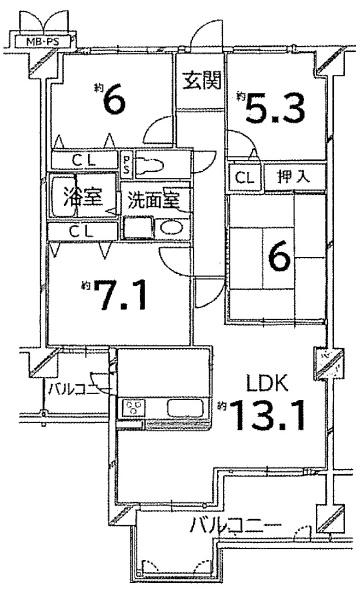サンシティ桂坂参番館