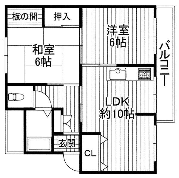 鳥羽街道団地Ｆ棟